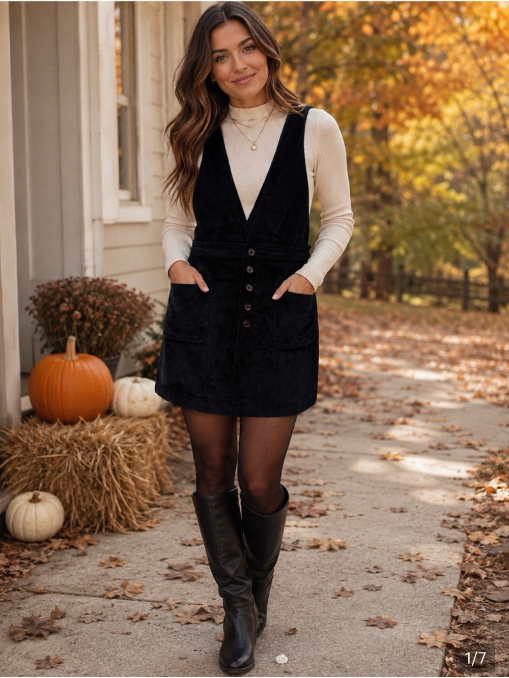 Free people old school love corduroy jumper